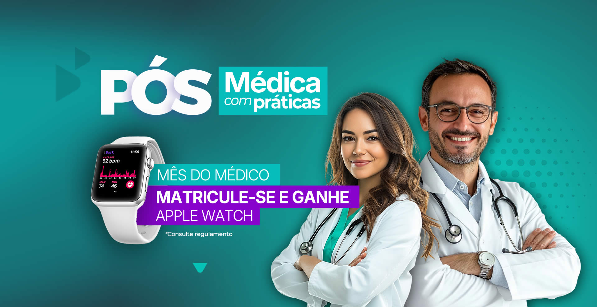 Diversos cursos de Ps em Medicina, escolha a sua!